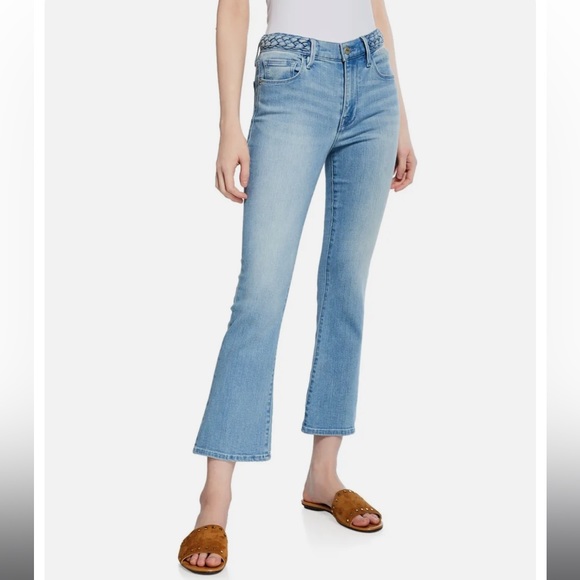 Frame Denim Denim - Frame Denim Le Crop Mini Boot Jeans S95-2